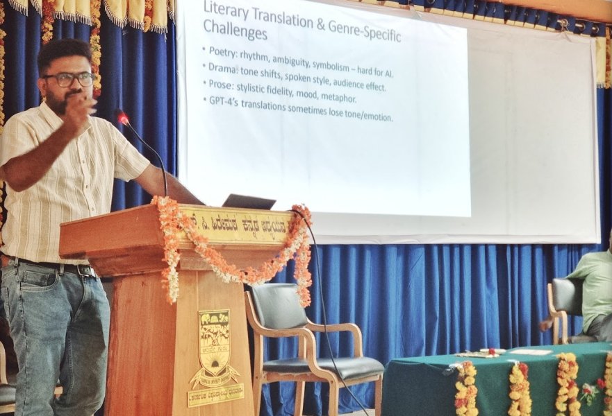 Madhu Y. N. speaking